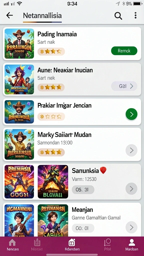 77singa - Gameplay yang sangat responsif dan intuitif.