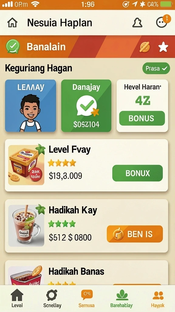 gg288 - Screenshot menunjukkan sistem reward untuk pemain di GG288.