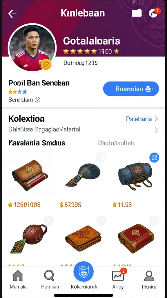 laparbos - Tampilan antarmuka pengguna yang menarik dan mudah dinavigasi.