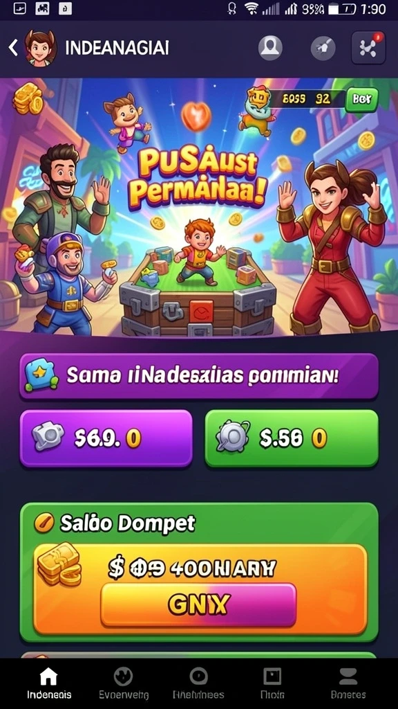 mamen123 - Mode permainan kompetisi yang menantang.