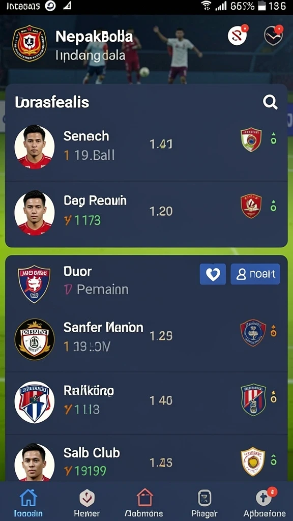 rejeki - Berbagai pilihan permainan yang dapat dipilih sesuai selera.