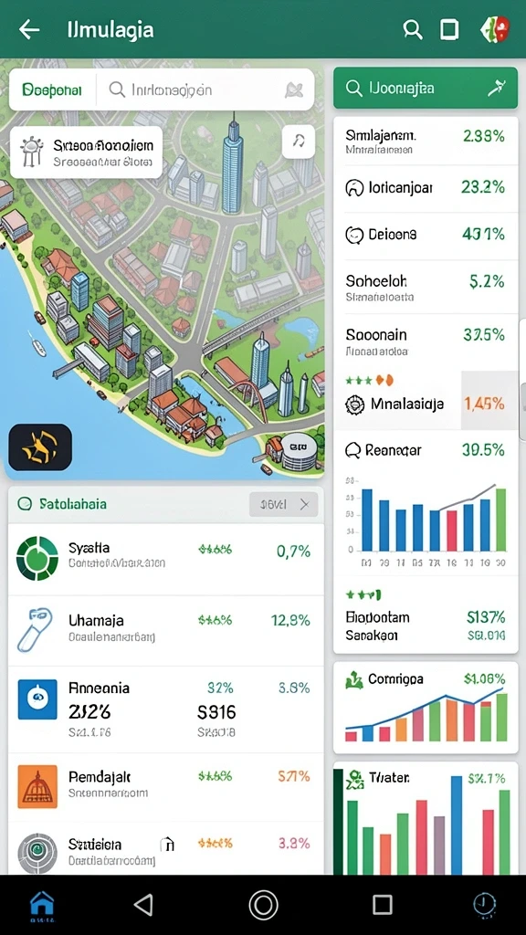 sky77 - Tampilan antarmuka yang intuitif dan menarik.