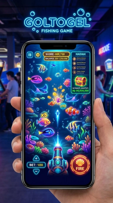 Layar utama goltogel — antarmuka bersih setelah instalasi